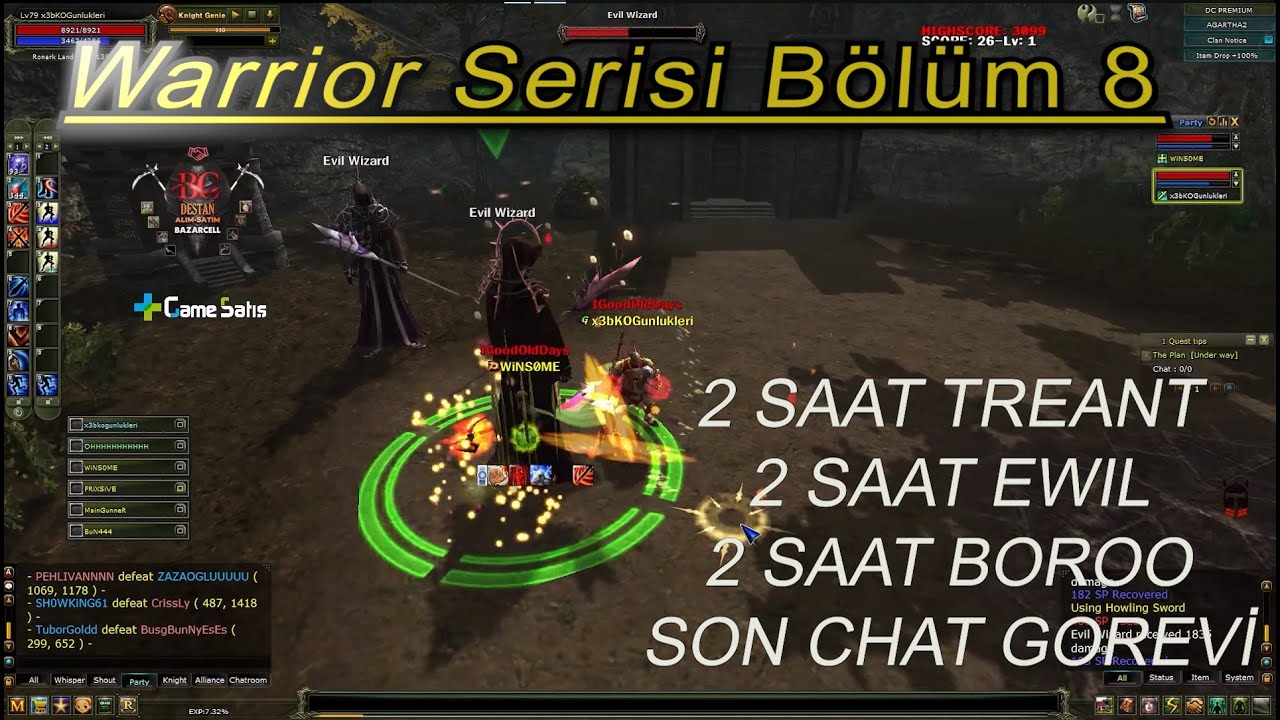 Agartha Günlükleri #8 I YENİ İTEM I YENİ LEVEL I BOL BOL EXP