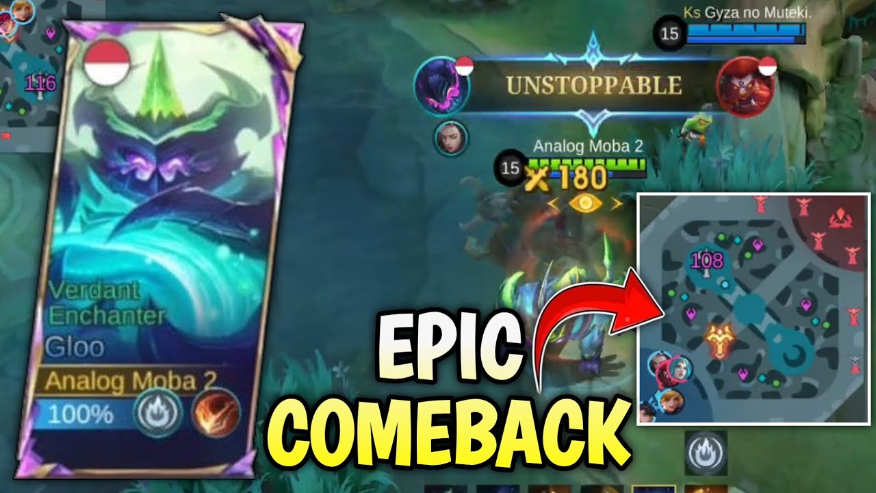EPIC COMBACK..KETIKA TIM TERTEKAN LIHAT BAGAIMANA CARA GLOO MEMBALIKKAN KEADAAN - TOP GLOBAL GLOO