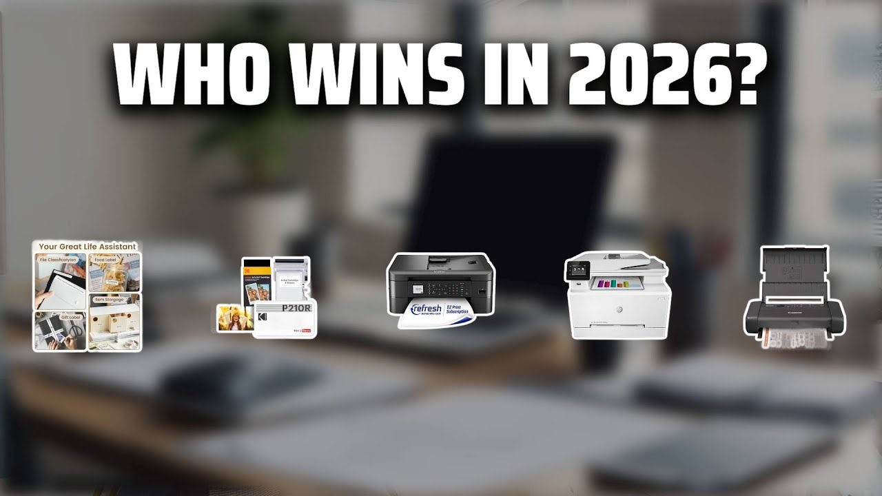 The Top 5 Best Mobile Printer in 2026 - Must Watch Before Buying!