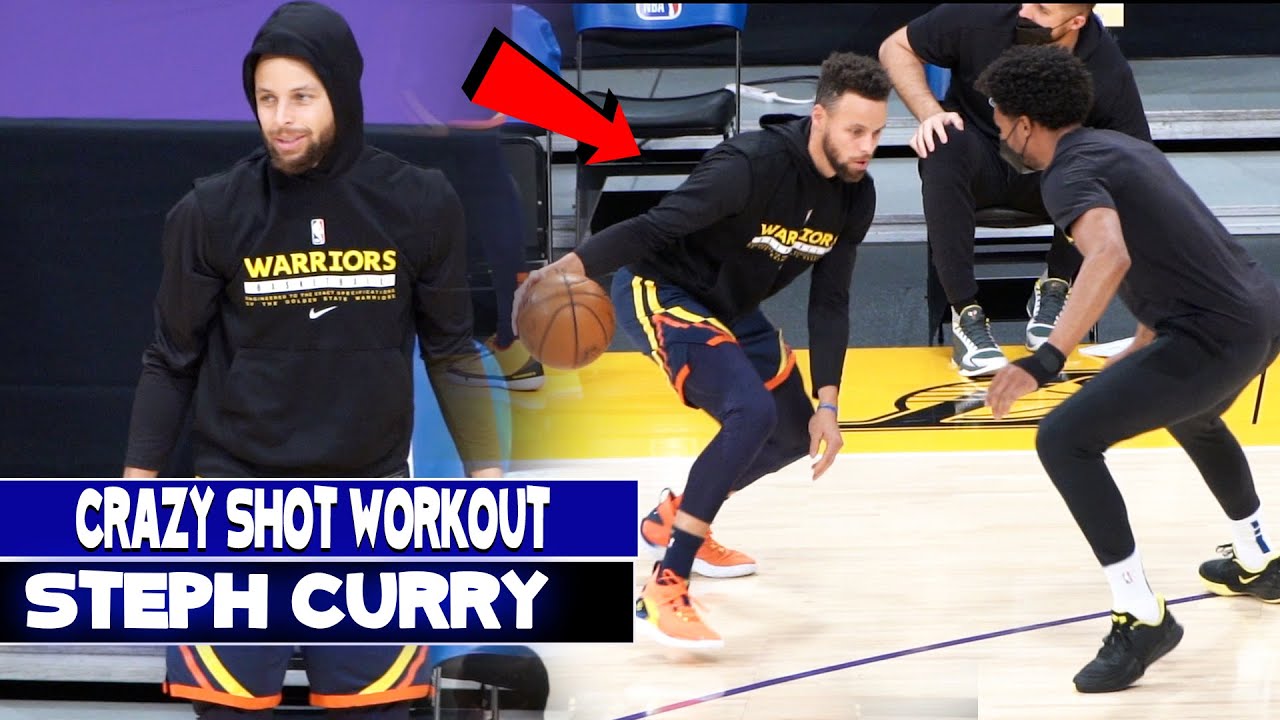 Stephen Curry  *Crazy Shots* NBA Workout