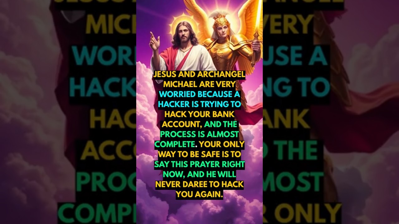 #ArchangelMichael #DivineShield || Jesus and Archangel Michael are very worried