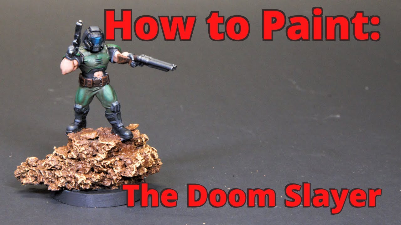 How to paint Doom Slay Hardcore Minatures