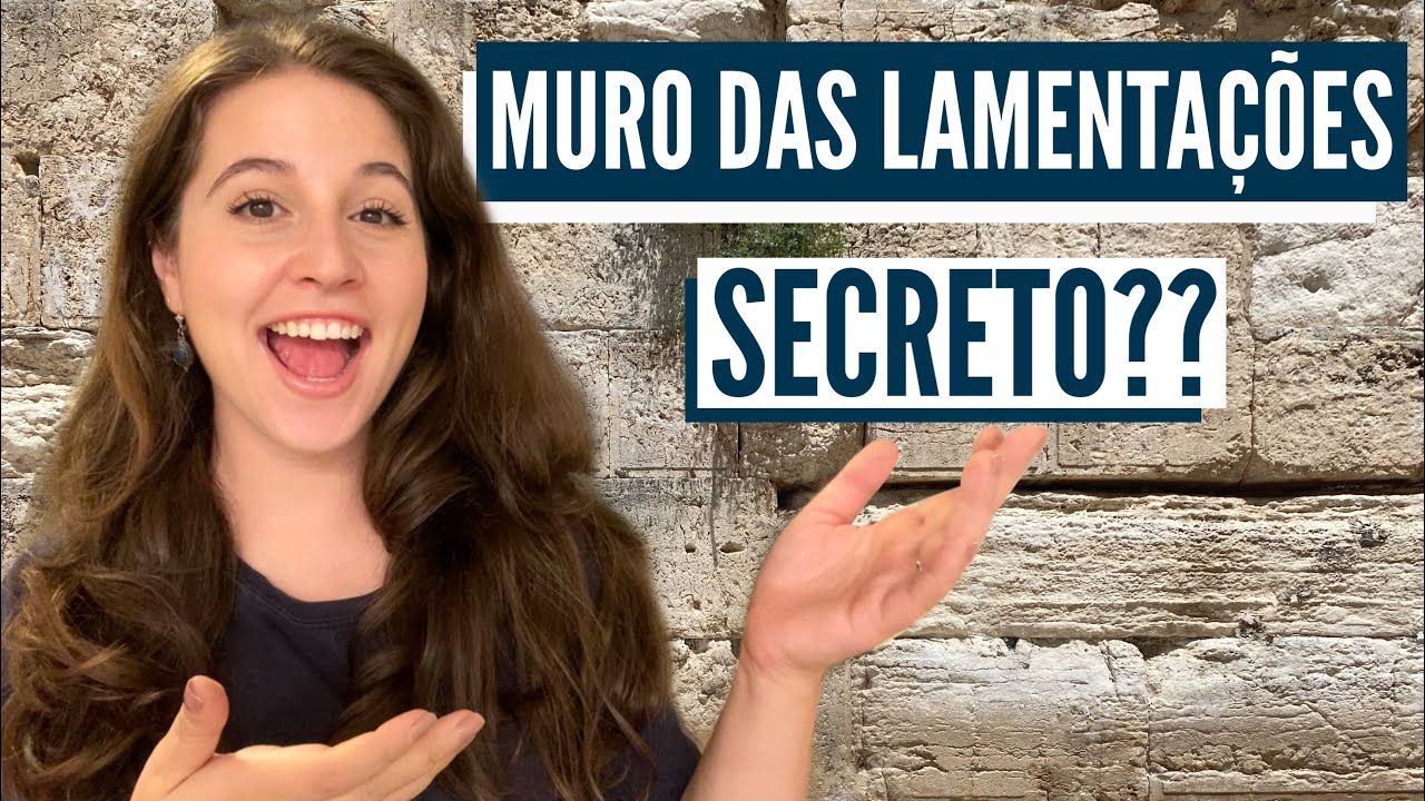 O MURO DAS LAMENTAÇÕES como você nunca viu! ISRAEL com uma guia brasileira! (eng sub)
