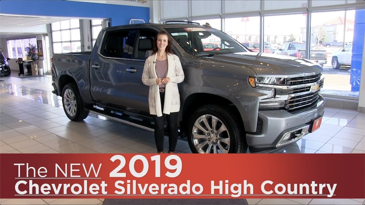 Совершенно новый Chevrolet Silverado High Country 2019 года — МПЛ, Сент-Клауд, Монтичелло, Буффал...