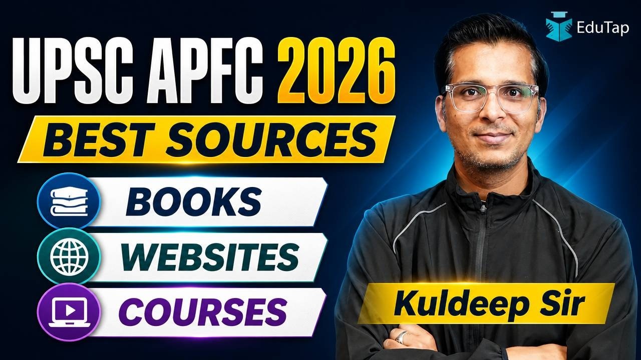 UPSC EPFO APFC 2026 Preparation Sources | Best Books, Websites & Courses for UPSC EPFO Preparation