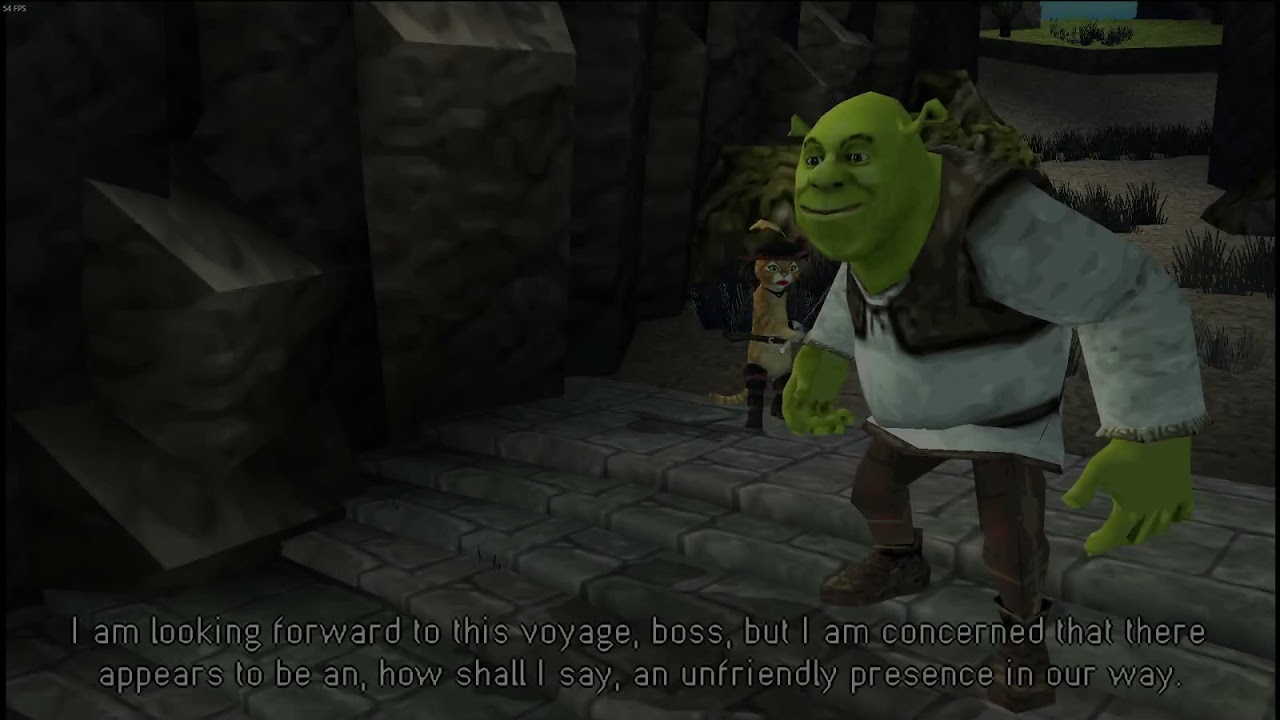 ne olduğu bilinmeyen kanal psp'de shrek oynuyor