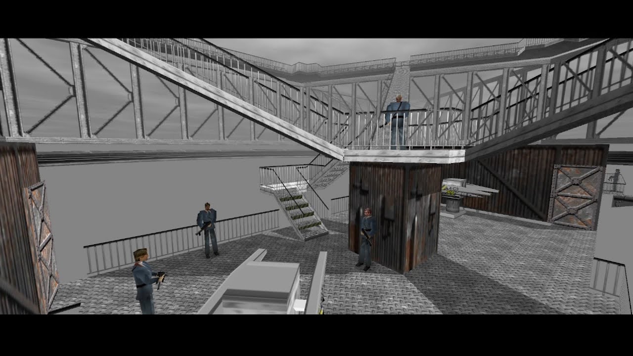 GoldenEye 007 N64 - Sky Terrace - 00 Agent (Custom level)