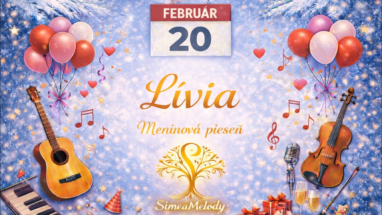 Lívia | Meniny | Simeamelody