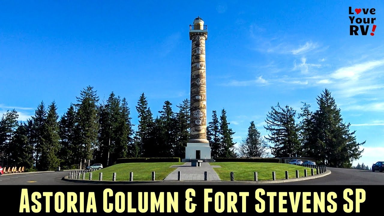 Astoria Column & Fort Stevens State Park, Oregon