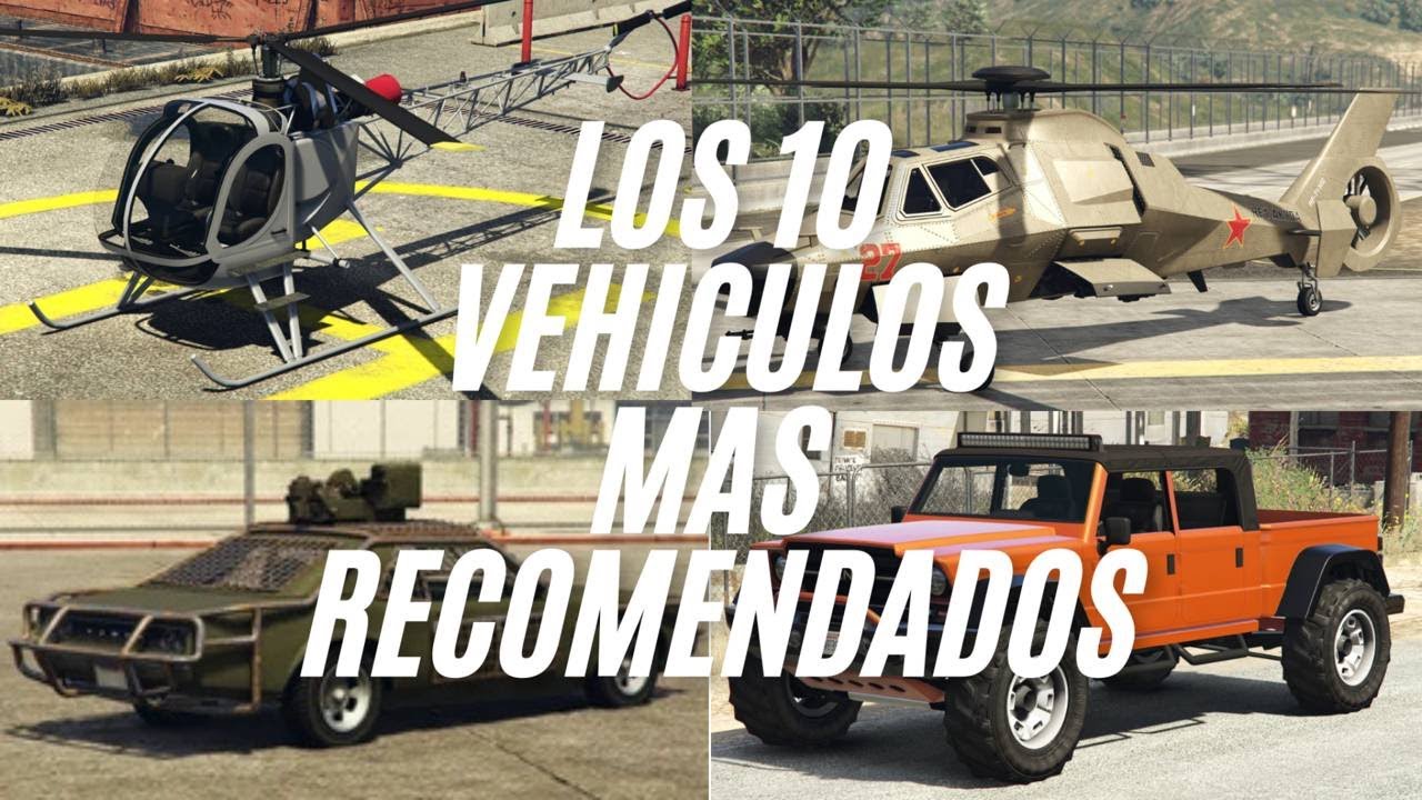 top 10 vehiculos mas recomendados de gta online old y new gen (loquendo)
