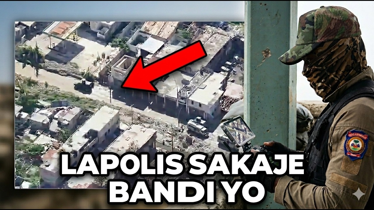 B&Ograve;N NOUV&Egrave;L, Men Imaj drone - Lapolis SAKAJE bandi Vivansanm yo. Yo rekipere P&ograve;tay leogane!