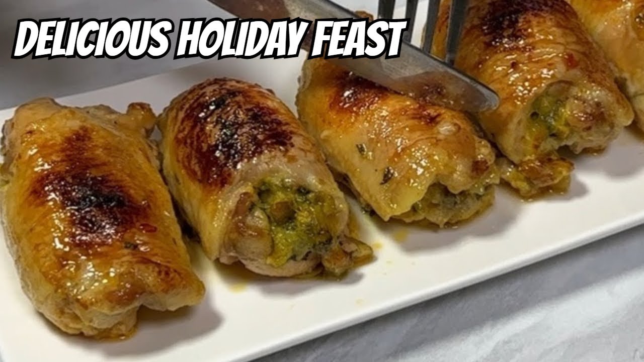 3 блюда из курицы, которые сделают вашу праздничную вечеринку НЕЗАБЫВАЕМОЙ