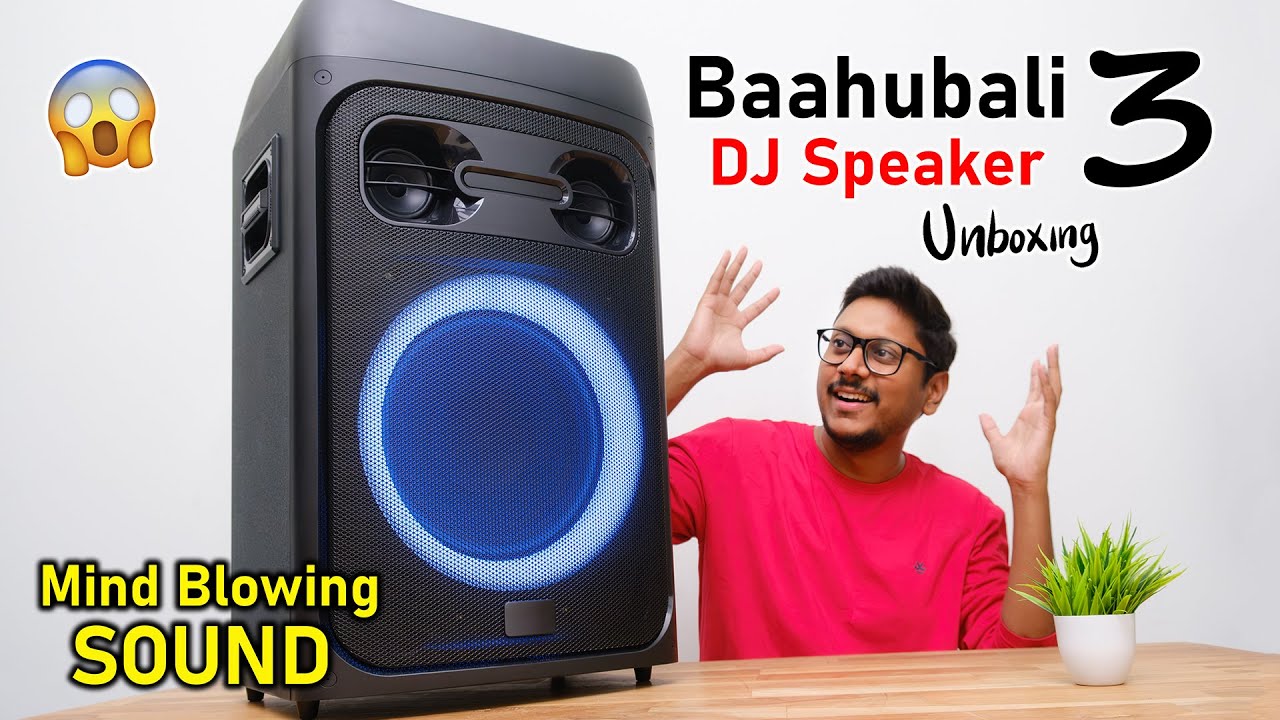 Powerful 210W DJ Party Speaker with Karaoke Unboxing... Super Bass 🔥