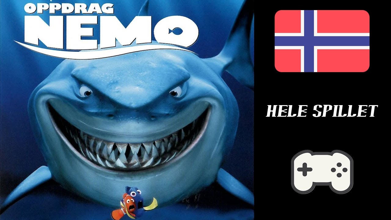 [HD] Disney/Pixar Oppdrag Nemo (2003) - PS2 - Norsk tale
