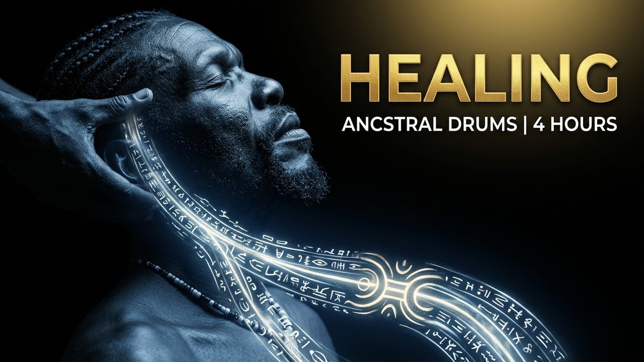 Healing African Drums | 4 Hours of Calming Ancestral Soundscapes