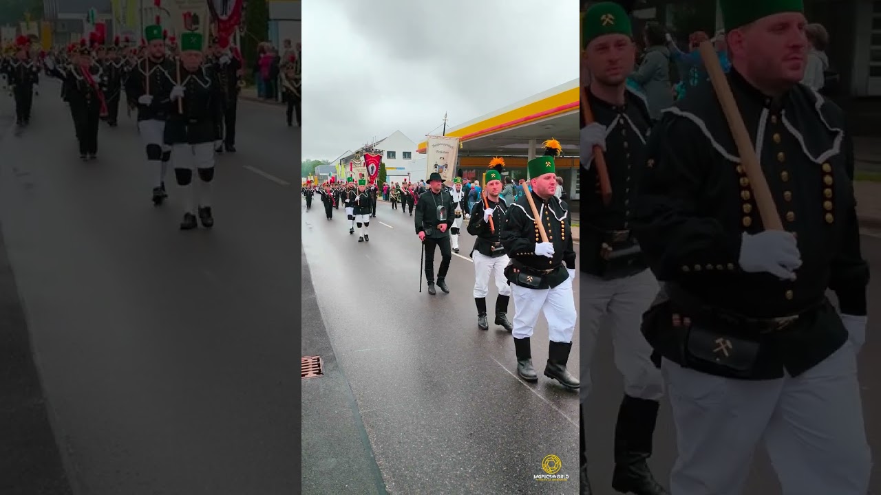 Große Bergparade in Olbernhau (Welterbetag,2.6.24)