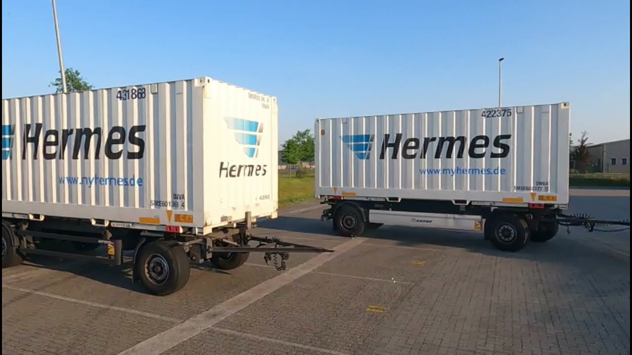 Jak podjeżdżać pod rampę  Przyczepą Oś Skrętna, Depot Luneburg