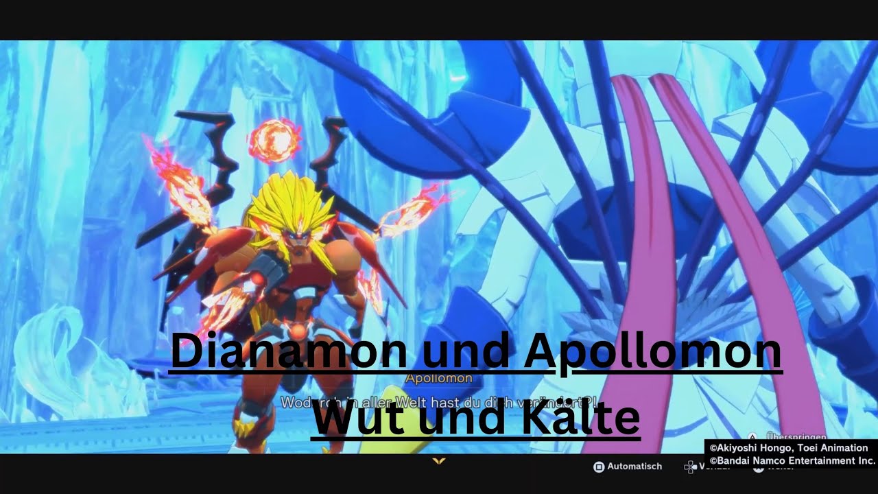 Dianamon und Apollomon - Wut und Kälte