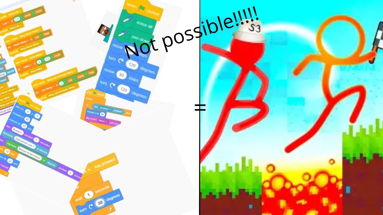 I Made a Flipbook in Scratch... It Actually Works!!!  #scratch #hacks #but
