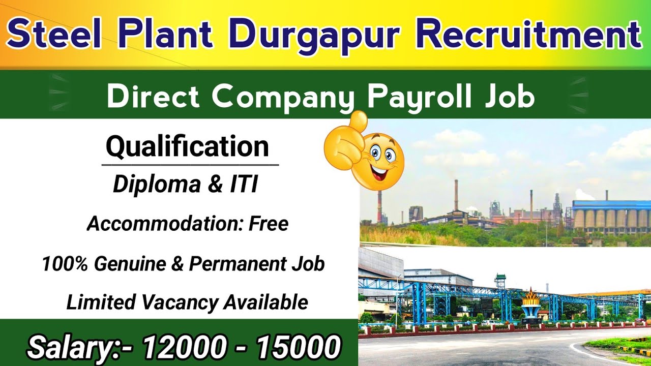 Amit Metalliks Ltd Recruitment 2025 | Mechanical Helper Job | Durgapur Steel Plant