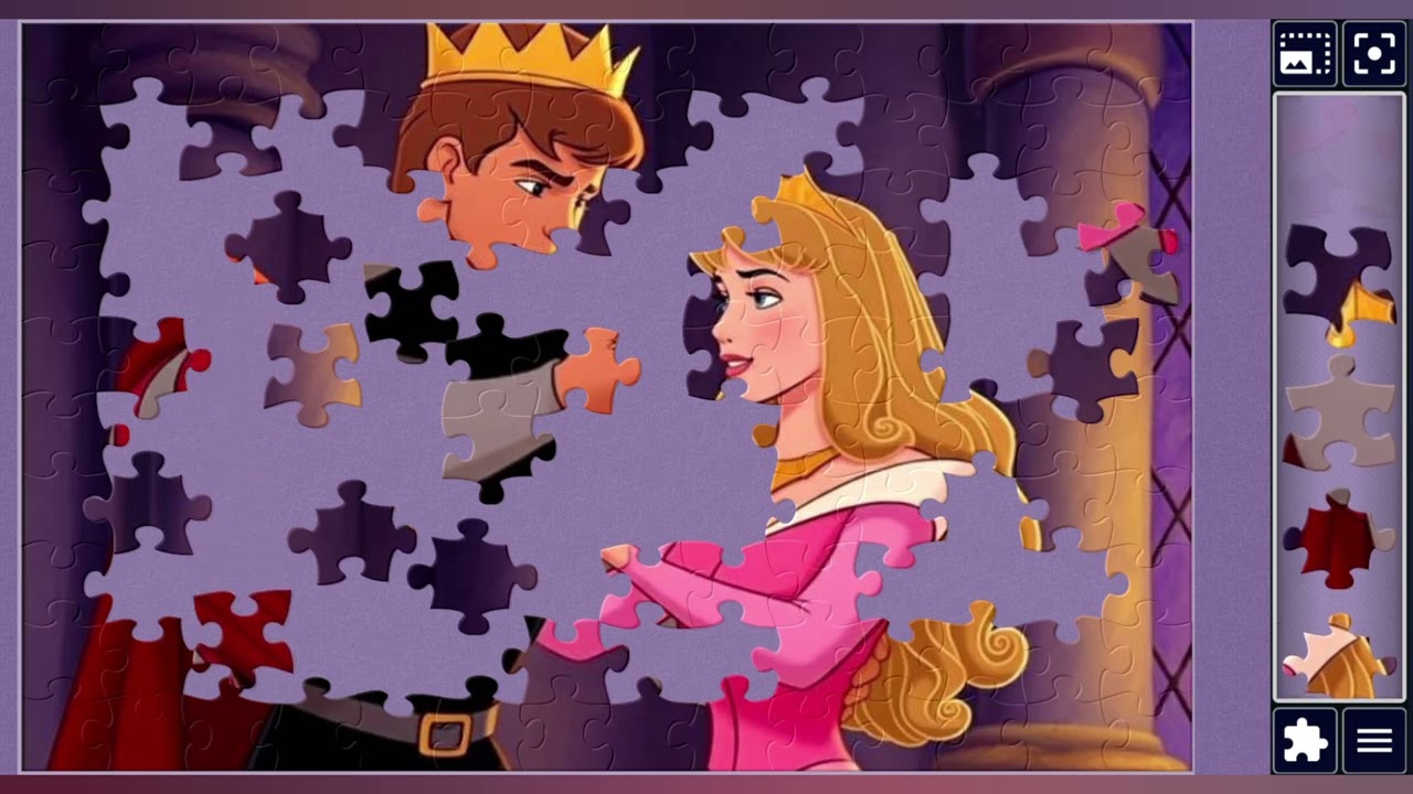 Royal Dance of the Crowned Loves👑👑💃🕺🪩✨️🪄//jigsaw puzzles🧩//jigsaw puzzles journey🧩//puzzlesArt🧩🧩//