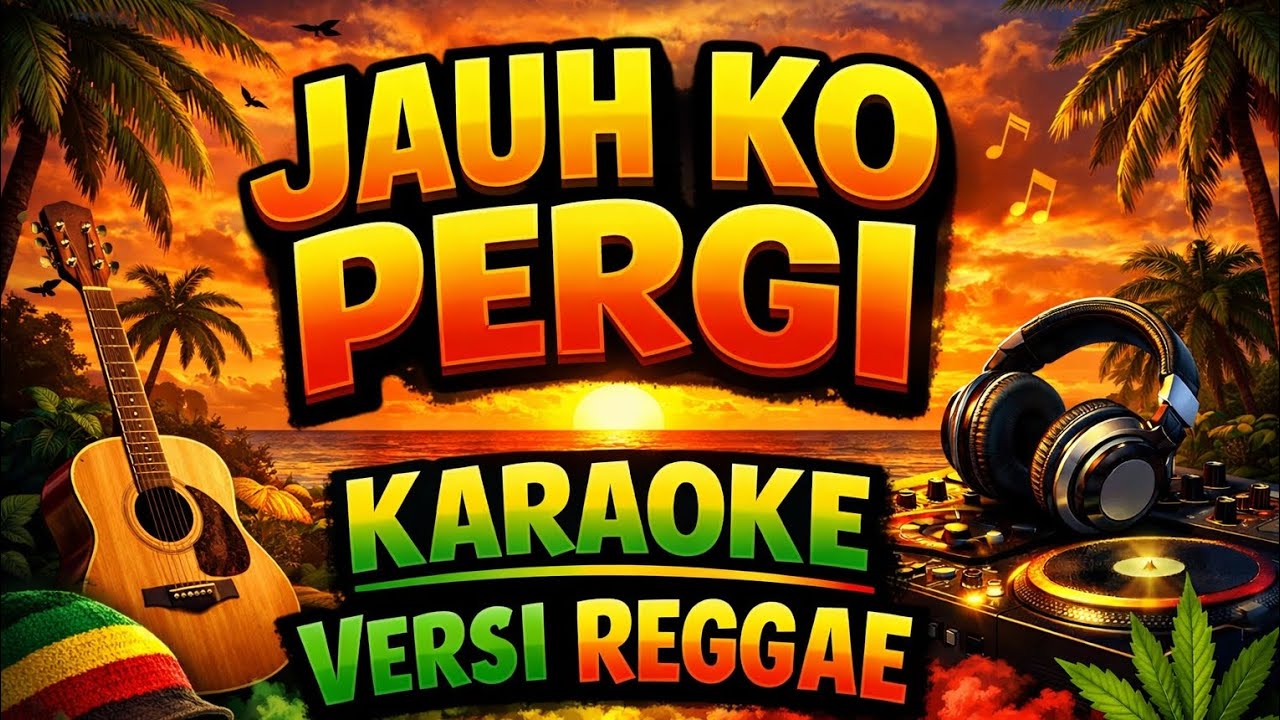 JAUH KO PERGI - KARAOKE - VERSI REGGAE - ARIYA COVER 