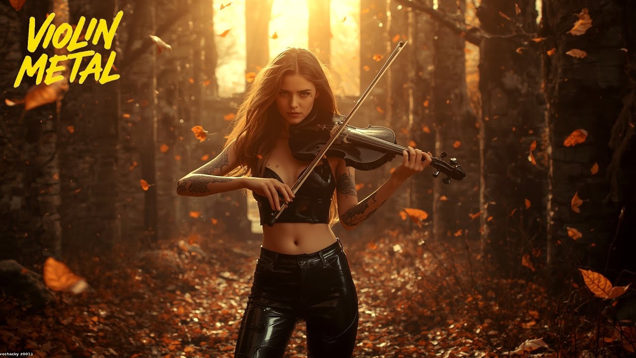 Epic Violin x Metal | Heavy Metal intrumental | 003 - MetalSynthAI
