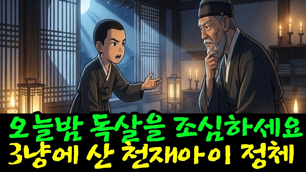 시장통에서 3냥에 팔린 천재소년이 조선을 구하다 야담ㅣ민담ㅣ설화ㅣ전설ㅣ조선야담ㅣ옛날이야기ㅣ오디오북ㅣ수면ㅣ잠잘때ㅣ권성징악ㅣ효도