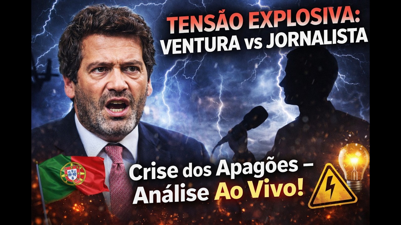 EXCLUSIVO: Tensão Ventura vs Jornalista na Crise dos Apagões – Quem Tem Razão?