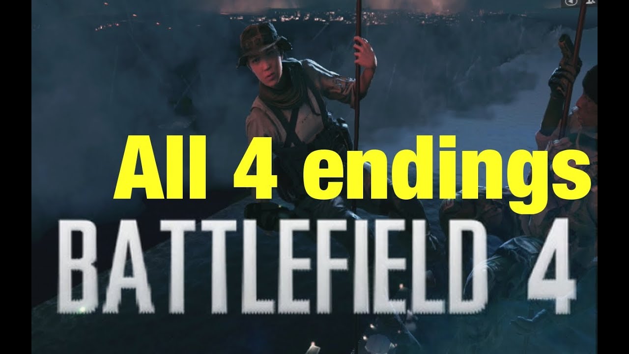 All 4 Battlefield 4 endings