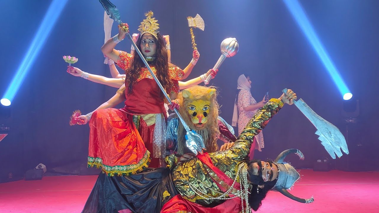 Shakti (Mahisasura Mardini) Dance Drama by POWERGRID NER #mahisasuramardini#durga#dance #drama