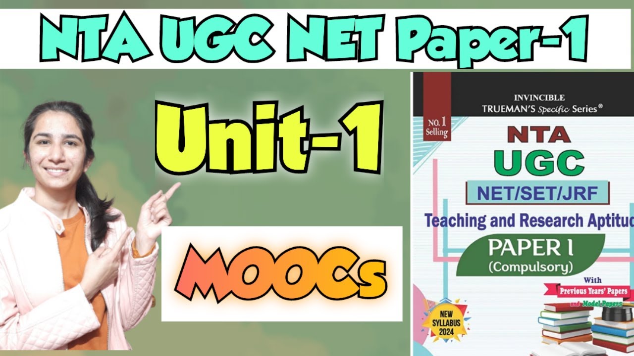 MOOCs/Massive Open Online Courses |UGC NET Paper-1/Trueman's Series #ugcnetpaper1 @InculcateLearning