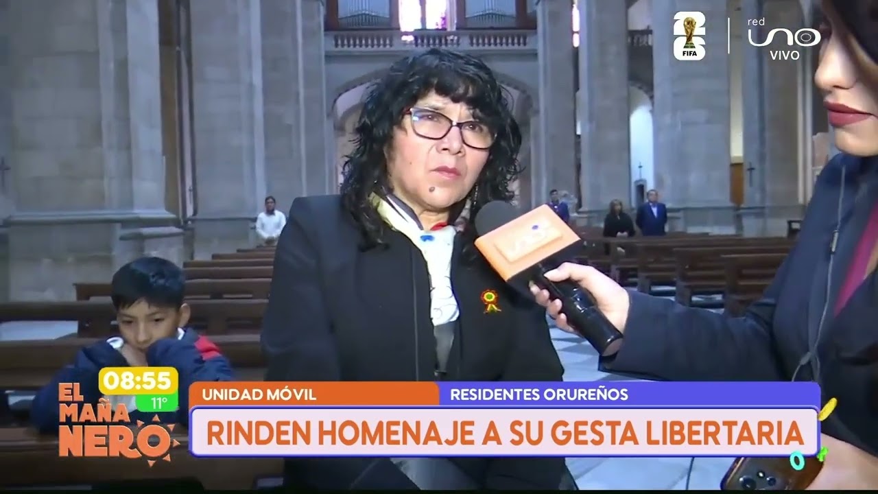 ORURO CELEBRA 245 AÑOS DE GESTA LIBERTARIA CON EL INICIO DE UNA MISA EN SU ANIVERSARIO