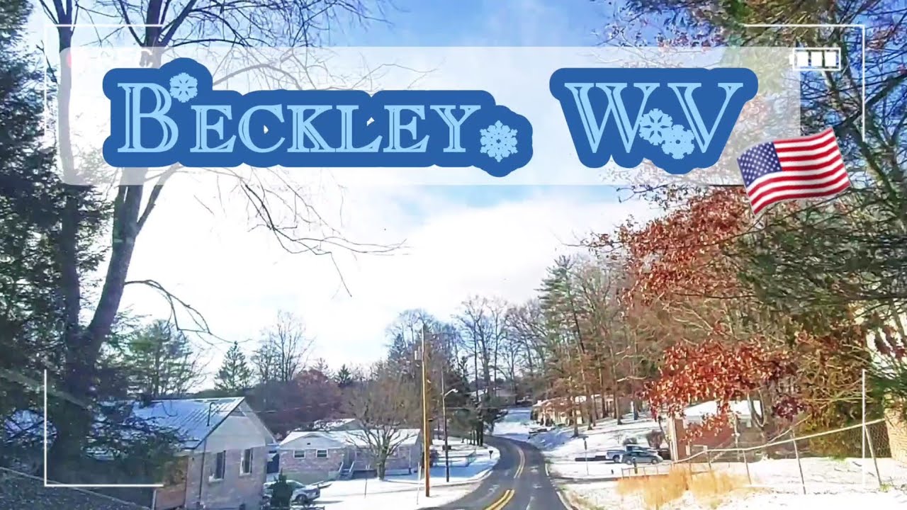 BECKLEY in Winter - West Virginia, USA