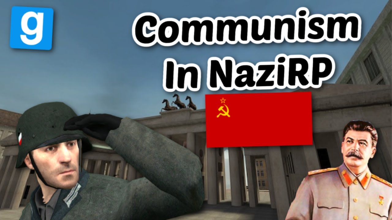 Меня казнили за распространение коммунизма в Gmod Nazi RP