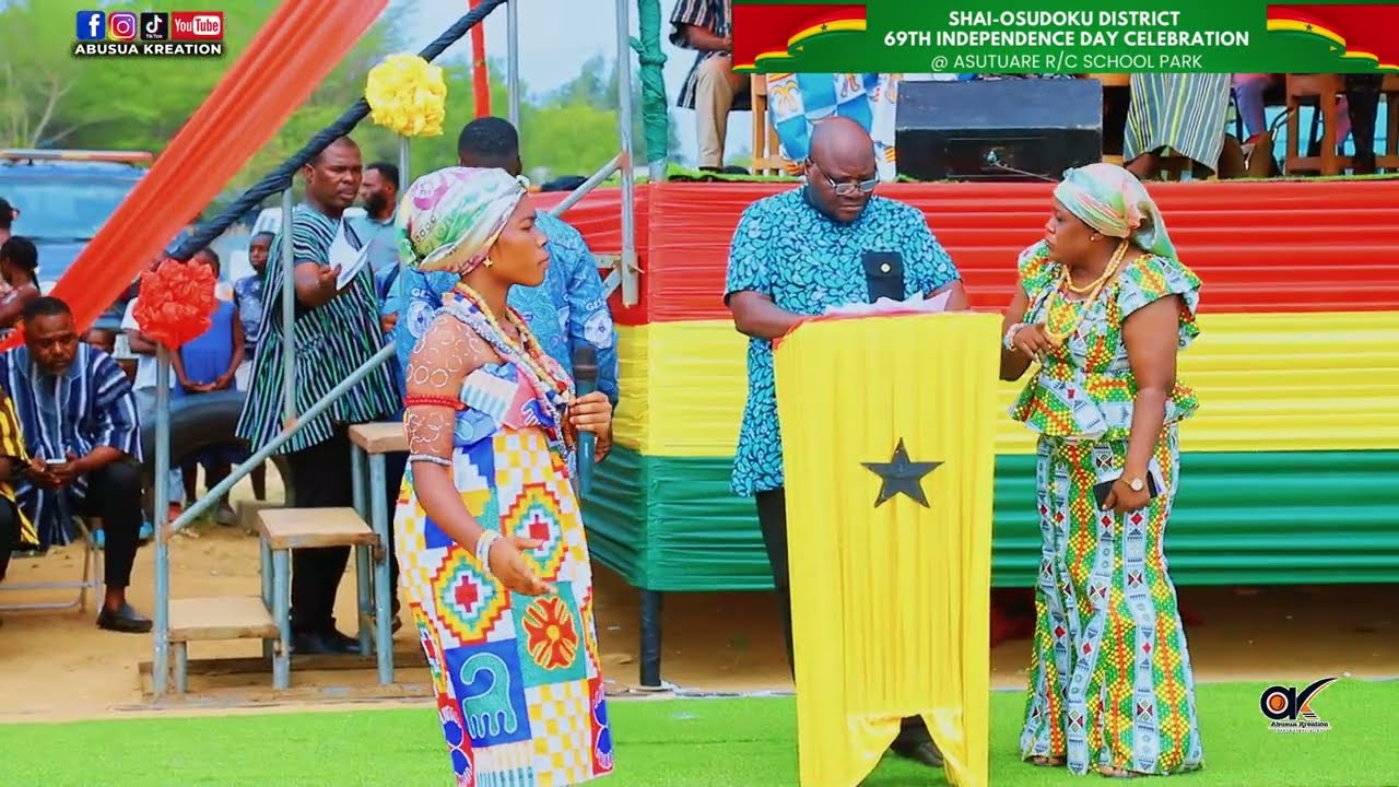 POETRY RECITAL AT 69TH INDEPENDENCE DAY CELEBRATION | SHAI OSUDOKU | ASUTUARE R.C. SCHOOL PARK