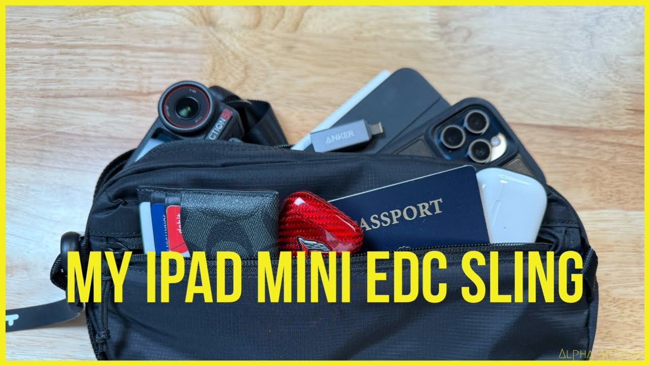What’s in my My iPad mini EDC Sling