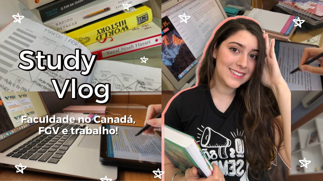 STUDYVLOG | Faculdade no Canadá 🇨🇦, FGV, estudando Francês 🇫🇷... By: Letícia Santos