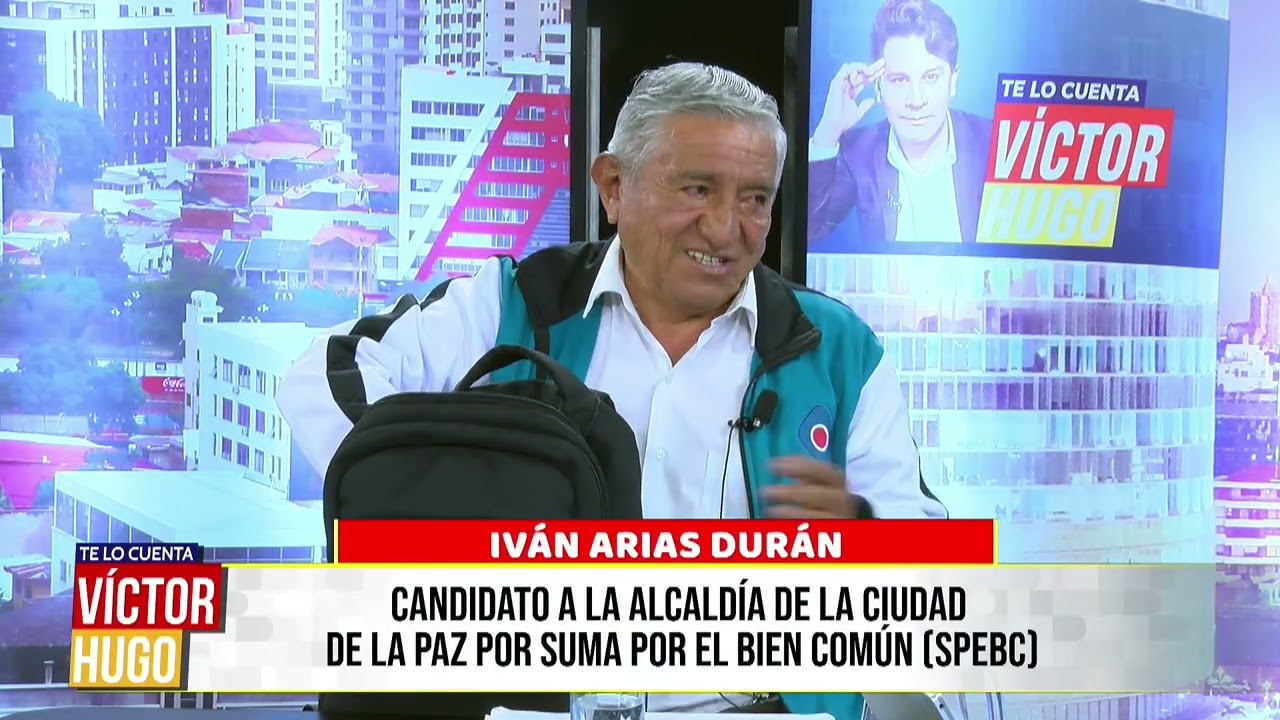 IVÁN ARIAS PRESENTA SU VISIÓN PARA TRANSFORMAR LA CIUDAD DE LA PAZ 