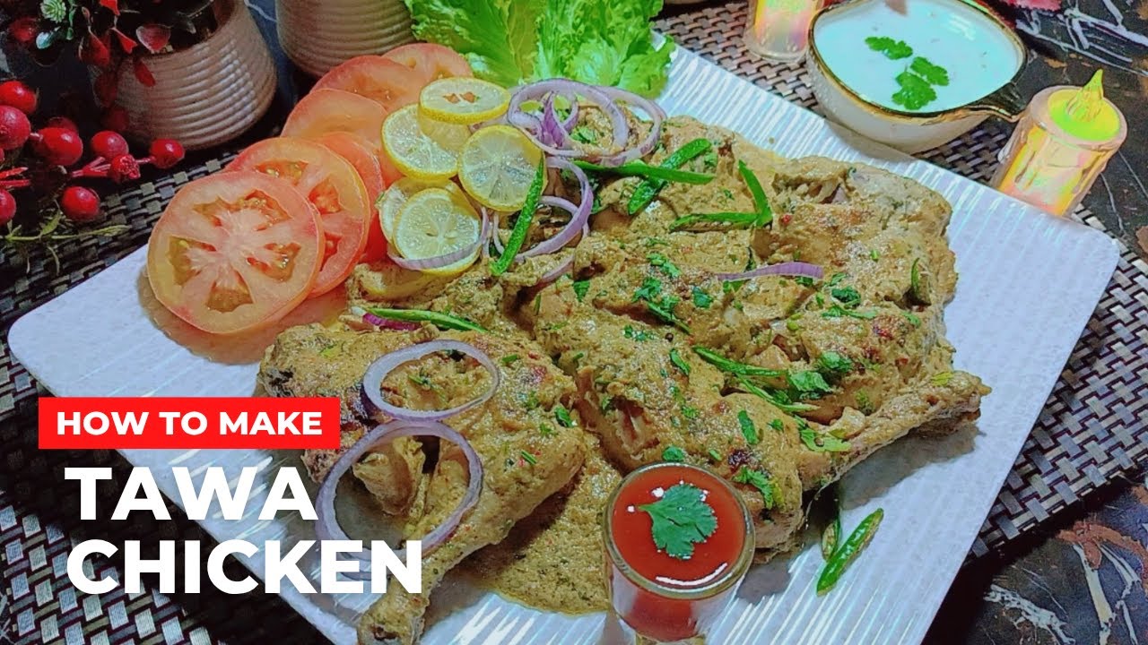 Tawa chicken recipe,chatkhara tawa chicken,dawat special tawa chicken recipe by sherry, 17 Fab 2025