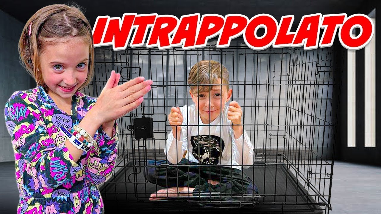 FIGLIACHIARA INTRAPPOLA FIGLIODIEGO IN GABBIA E MAMMAGIULIA CHIAMA I VIGILI DEL FUOCO PER SALVARLO!