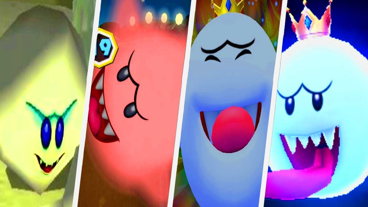 Evolution of Boo Minigames in Mario Party Games (1998 - 2017)