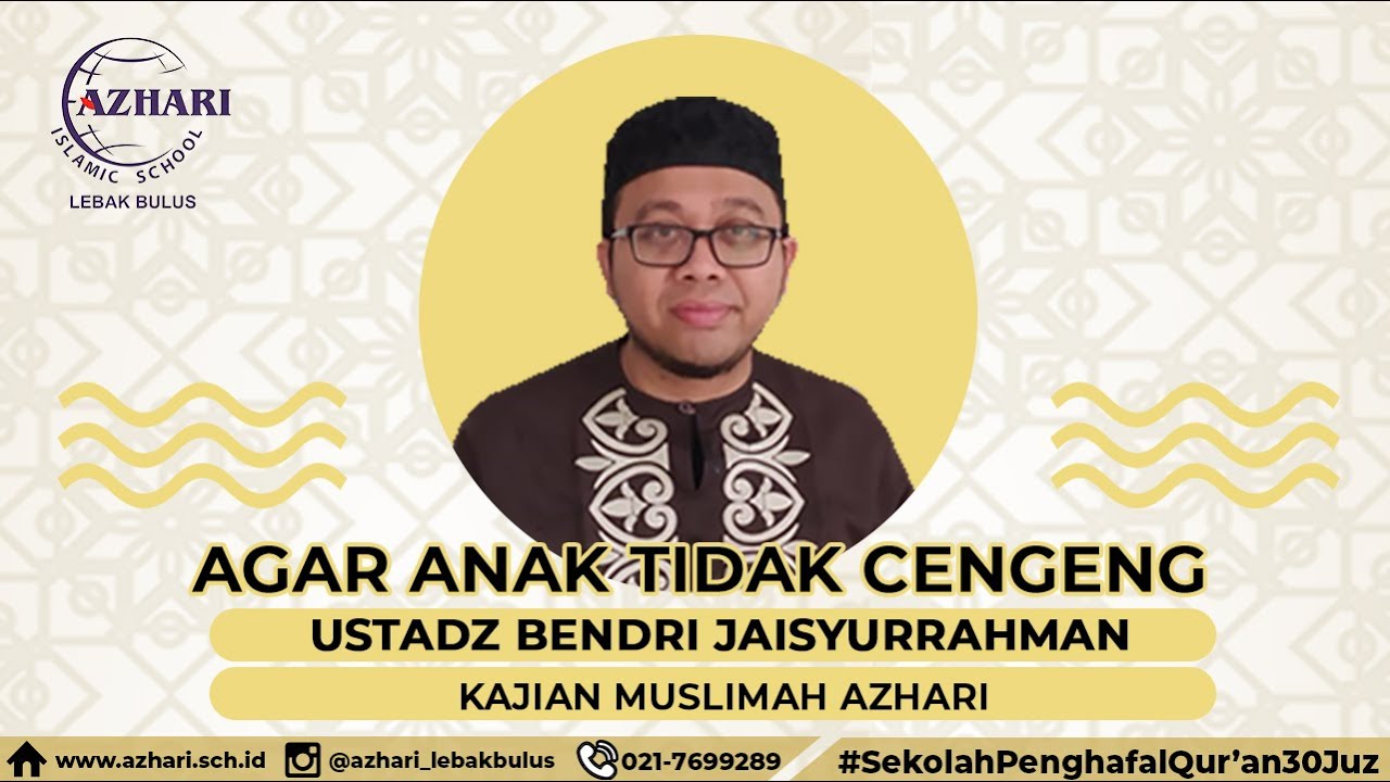 DUNIA INI KERAS, NAK ‼️ AGAR ANAK TIDAK CENGENG🔴 Kajian Bersama Ust. Bendri Jaisyurrahman
