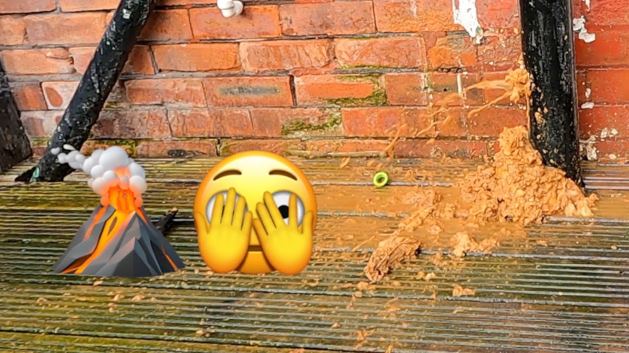 IT'S GONNA BLOW! Stubborn Blocked Soil Pipe