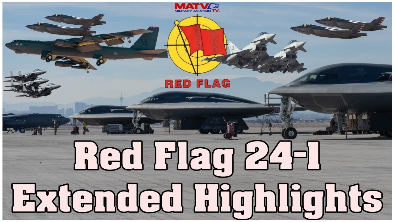 Red Flag 24-1: крупнейшие в мире учения по воздушному бою | Основные моменты | #redflag #lasvegas...