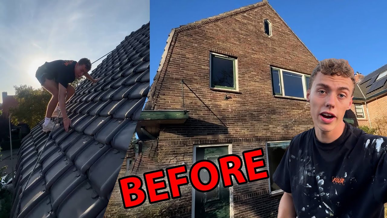 WE GAAN DOOR MET VERBOUWEN! BEGIN AAN DE TUIN MAKEN!