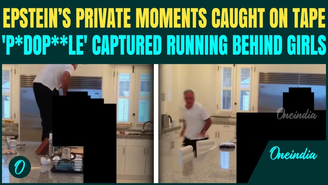 Epstein&rsquo;s MOST SHOCKING Video: P*DOP**LE Epstein CHASES &lsquo;Little Girls&rsquo; in Kitchen| Epstein Scandal