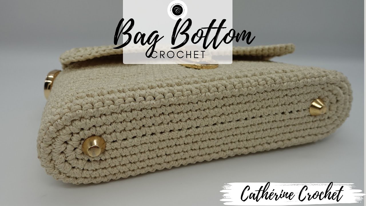 How to crochet a bag bottom