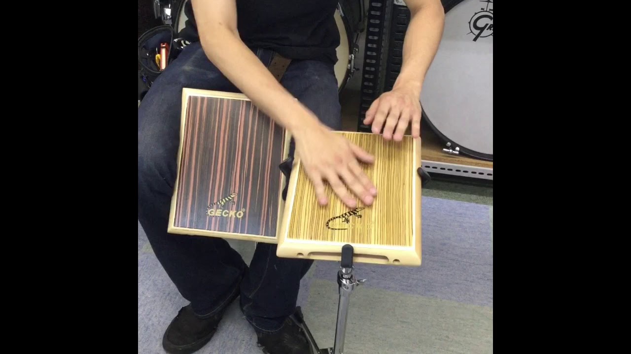 GECKO PAD SUPER SLIM Cajon [ハンディカホン]
