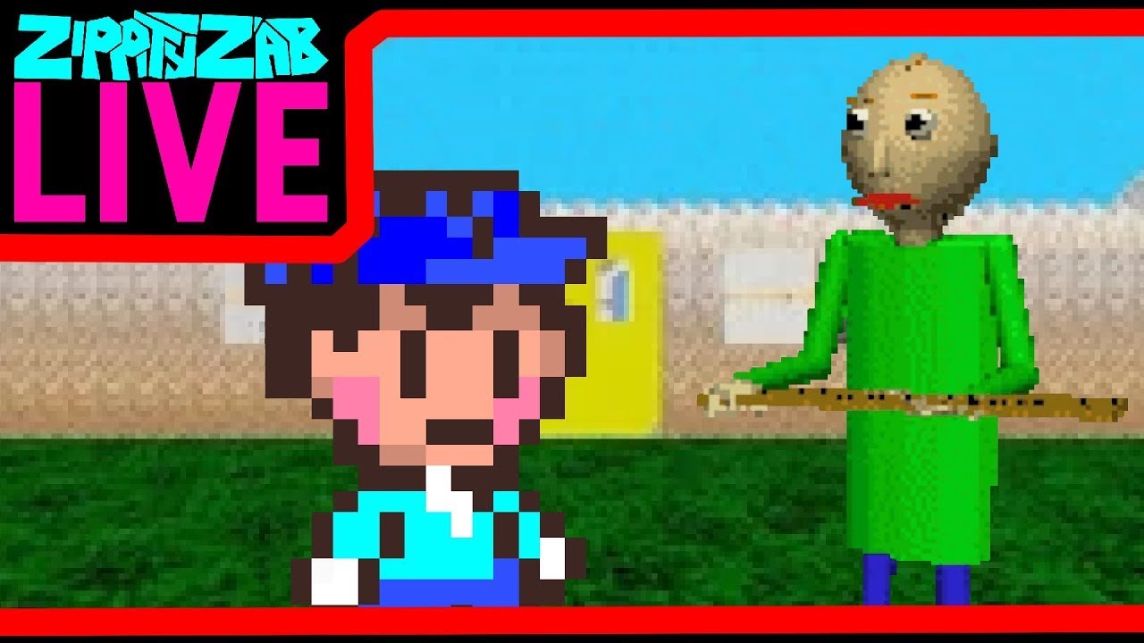 Baldi's Basics PARTY STYLE - ZippityZab LIVE